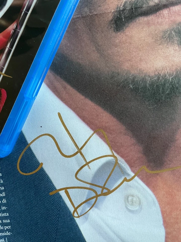JOHNNY DEPP SIGNED bluray & Newspaper Cover + Ticket (Photo Proof) - Image 2 of 4
