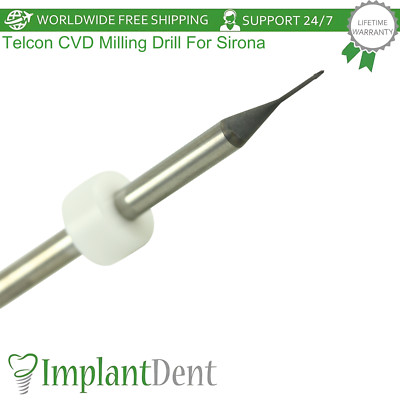 Telcon Sirona CVD High-precision Zirconia & Ceramics Milling Dental Drills