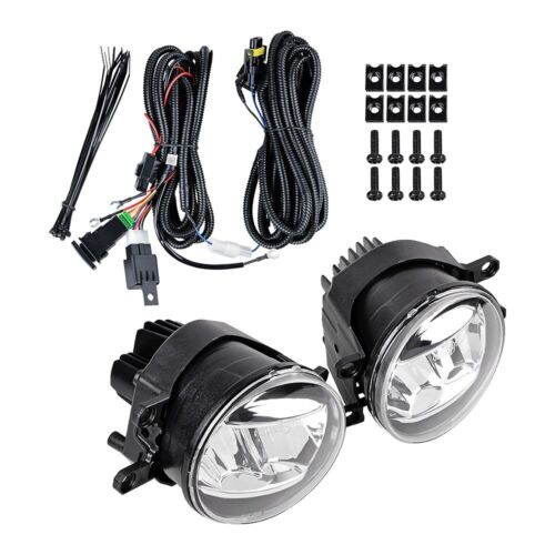 LED DRL Daytime Running Turn Signal Fog Lights for 2018-2020 Toyota Camry SE XSE - Foto 4 di 11