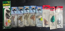 Salmon Spinners lot of 9