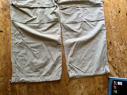 BRAND NEW MANGO PARACHUTE TROUSERS FIT WAIST 38" LEG 26" CHINO LOOSE M MNG UK 14 - Picture 3 of 11