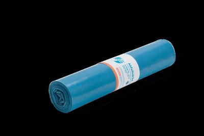Deiss PREMIUM PLUS Klimaneutral Abfallsäcke aus Recycling-LDPE, 70 L