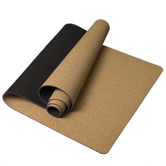 extra long cork yoga mat