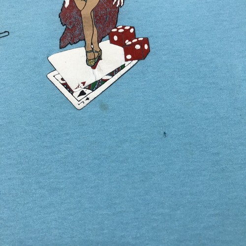 T-shirt vintage Reno Nevada Casino The Biggest Little City uomo media grande - Foto 4 di 11