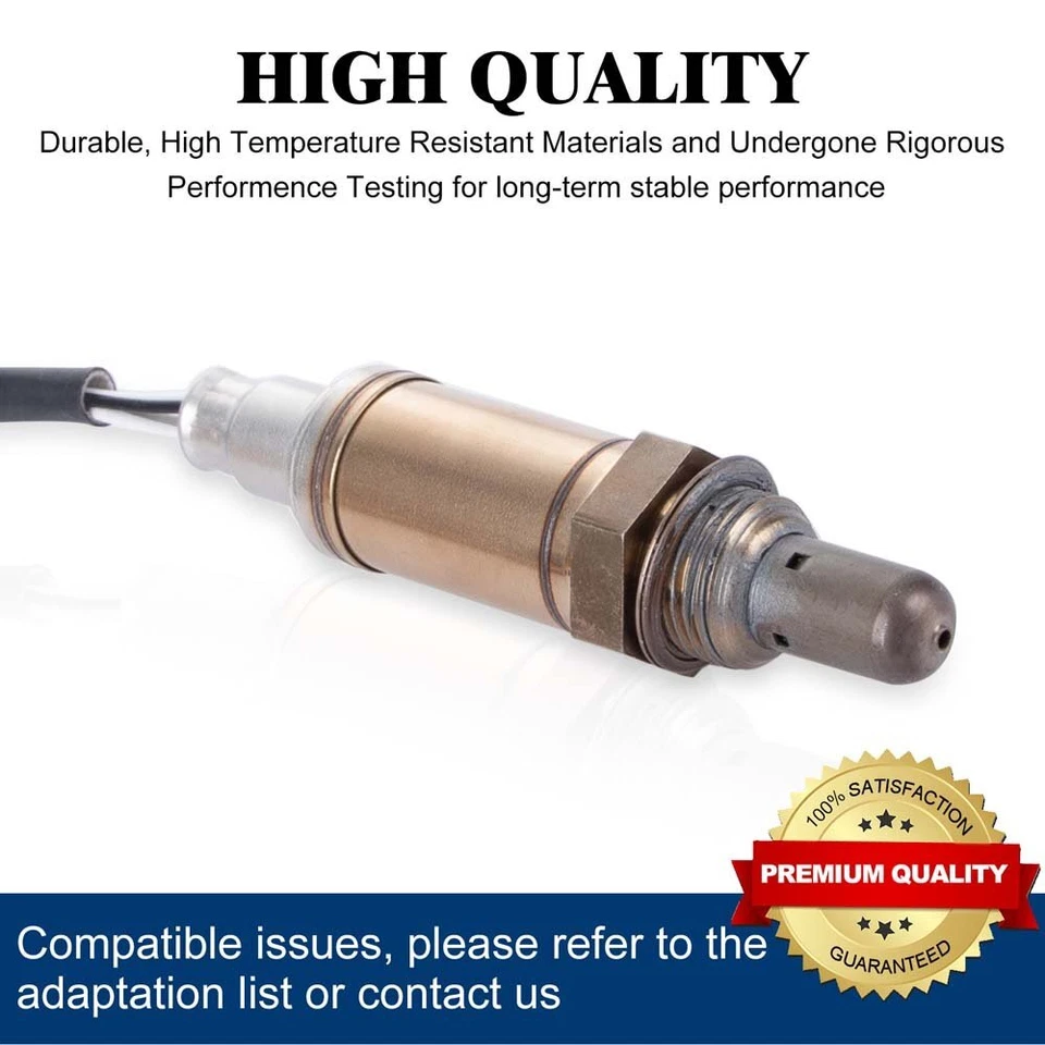 Sensor de oxígeno O2 4 piezas delantero trasero aguas abajo y aguas arriba para Ford Mercury Lincoln Foto 3 de 4