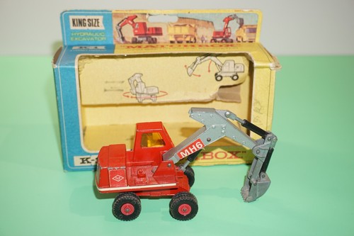 Matchbox king Size K-1 Hydraulic Excavator Boxed - Picture 8 of 8