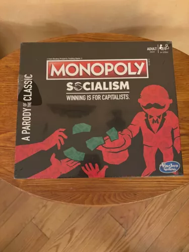 Hasbro MONOPOLISMO SOCIALISMO Vincere è per i capitalisti PARODIA DEL CLASSICO NUOVO!