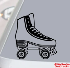 ROLLERSKATE Vinyl Decal Sticker Car Window Bumper ROLLER SKATE DERBY OLD SCHOOL