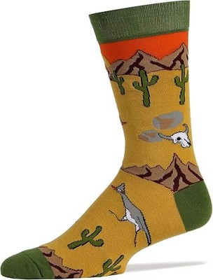 Mens Novelty Funny Crew Socks Roadrunner