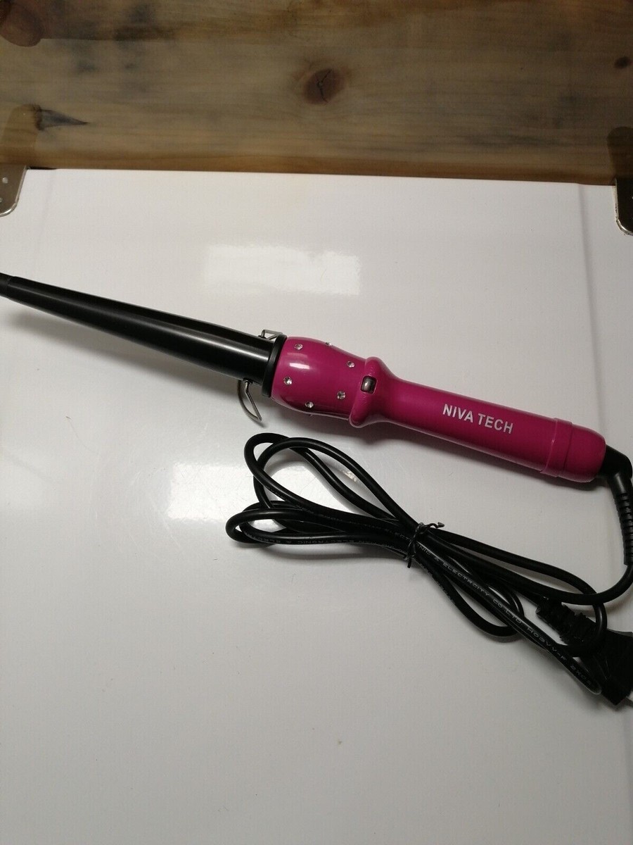 Professioneller Kegelförmiger Lockenstab – Max. 210°C, Für Alle Haartypen, Mit 360° Drehbarem Kabel