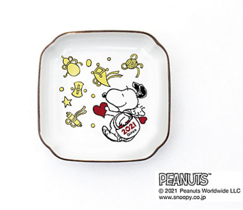 Snoopy Kutani Seal Plate Love In Ginza 21 Limited Item Mitsukoshi Original Ebay