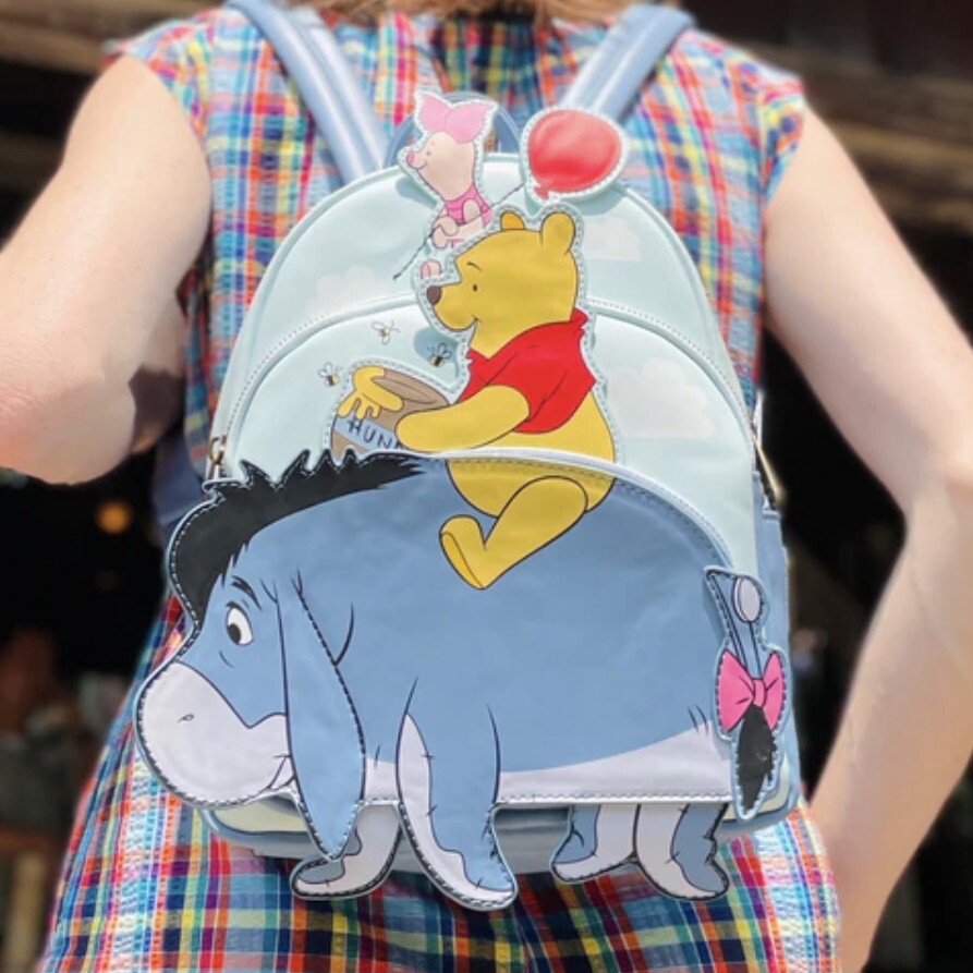 Loungefly Exclusive Winnie the Pooh 95th Anniversary Triple  display picture 1