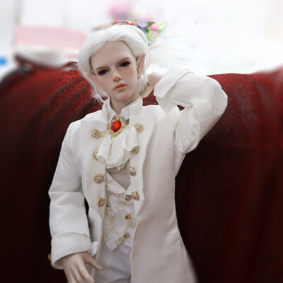 Full Set 1/3 BJD Doll SD Male Resin Joint ELF EARS  Makeup Wig Gifts for Kids