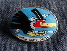USA - Fightin' Five Sixty Deuce 562nd FBS - France-Germany 1953-57, Emaille Pin