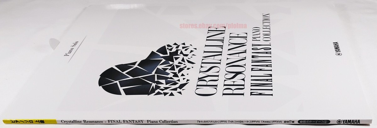 Crystalline Resonance FINAL FANTASY Piano Collezione – Spartiti Musicali – Libro Giappone