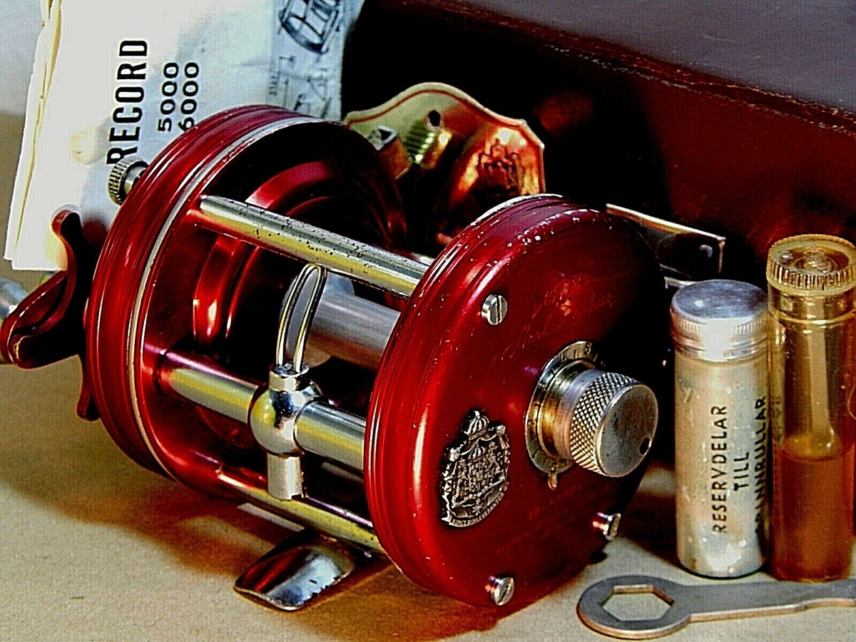 Rare 56/57's Vintage Record AMBASSADEUR 6000 bait-casting Rare 56/57's Vintage Record AMBASSADEUR 6000 bait-casting