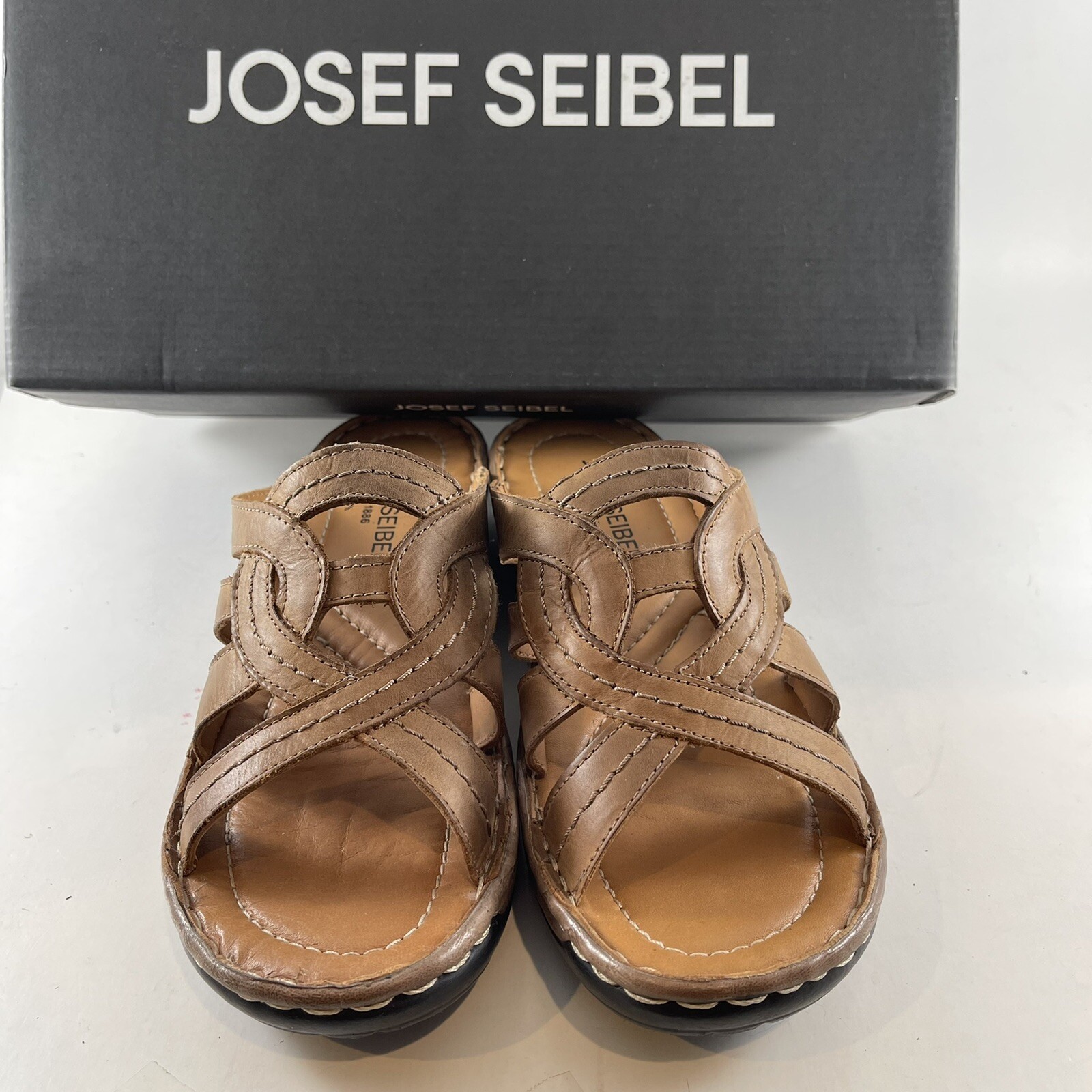 Josef Seibel Women's Catalonia 01 Capri Sandal Camel - Size 7 (EU 38)  651385671387 | eBay