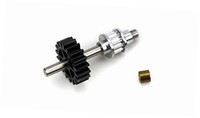 Aluminum Tail Drive Gear Pulley Assembly: B450, B400 Aluminum Tail Drive Gear Pulley Assembly: B450, B400