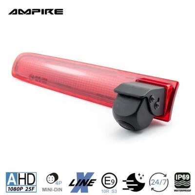 Caméra de recul AMPIRE KVA-T6-F compatible avec VW T5, T6, T6.1 - porte battante - Photo 1/4