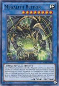 Megalith Bethor - IGAS-EN039 - Common - Unlimited Edition x3 - Near Mint