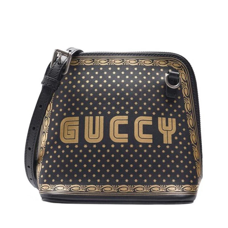Sac bandoulière Gucci noir Sega Dome Mini