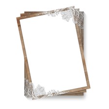 Briefpapier Motivpapier DIN A4 Beidseitig Vol...