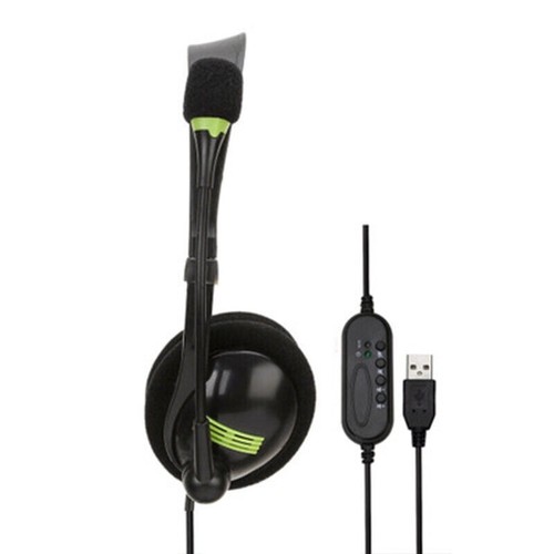USB Headphones Computer Headset with Microphone Noise Cancelling For PC Laptop - Picture 10 of 11