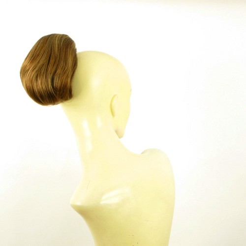 Hairpiece ponytail short golden brown wick ref 2/6bt27b peruk - Imagen 4 de 7