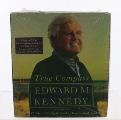 True Compass A Memoir Edward M. Kennedy Unabridged Audiobook 17 CDs New ...