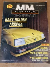 #2 Car magazine Modern Motor 1985 April