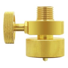 Propane 1LB Tank Disposal Cylinder Bottle Adapter Needle Control Valve with 1...