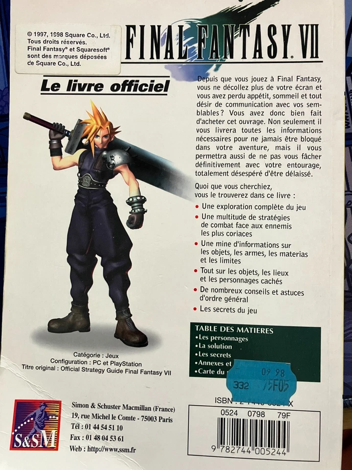 Guide Final Fantasy VII FR - Guide FF 7 - Photo 2/3
