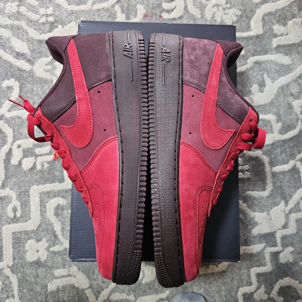 【完売品】NIKE AIR FORCE 1 '07 SUEDE RED Nike Air Force 1 '07 Suede Red Crush for Sale | Authenticity