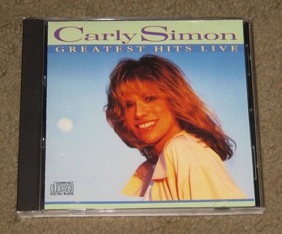 Carly Simon - Greatest Hits Live (CD, 1988, Arista Records)