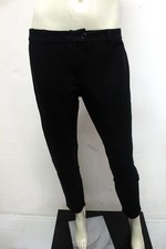 Moschino Cheap Chic Black Pants Women Size 44 / UK12 / USA10 Elegant