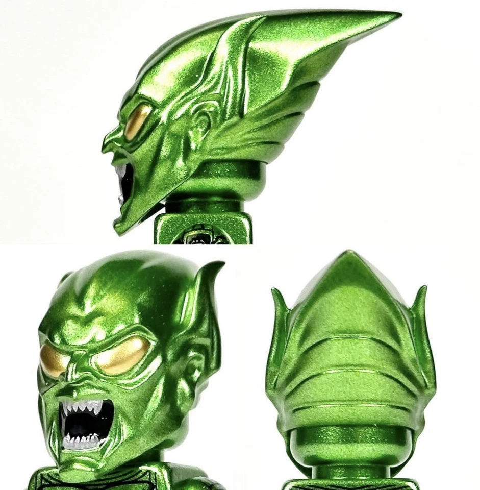 LEGO Marvel Phoenix Customs PCB Emerald Elf Green Goblin Minifigure NEW - Image 2 of 3