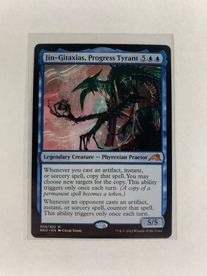 Jin-Gitaxias, Progress Tyrant Kamigawa Neon Dynasty MTG NM