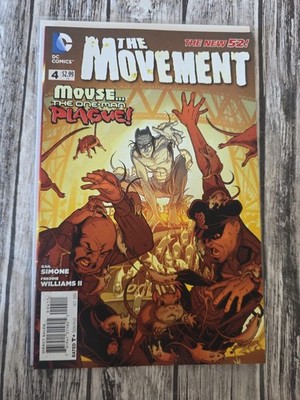 The Movement #4 2013 DC Comics Mid Grade Comic Book L81-83