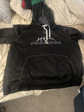 Men’s And1 XL Pull Over Hoodie Black