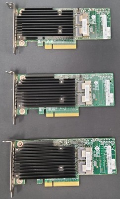 Lot of 3 Intel SAS SATA 6Gb/s 8-Ports RAID Controller PCIe Card G35828-311