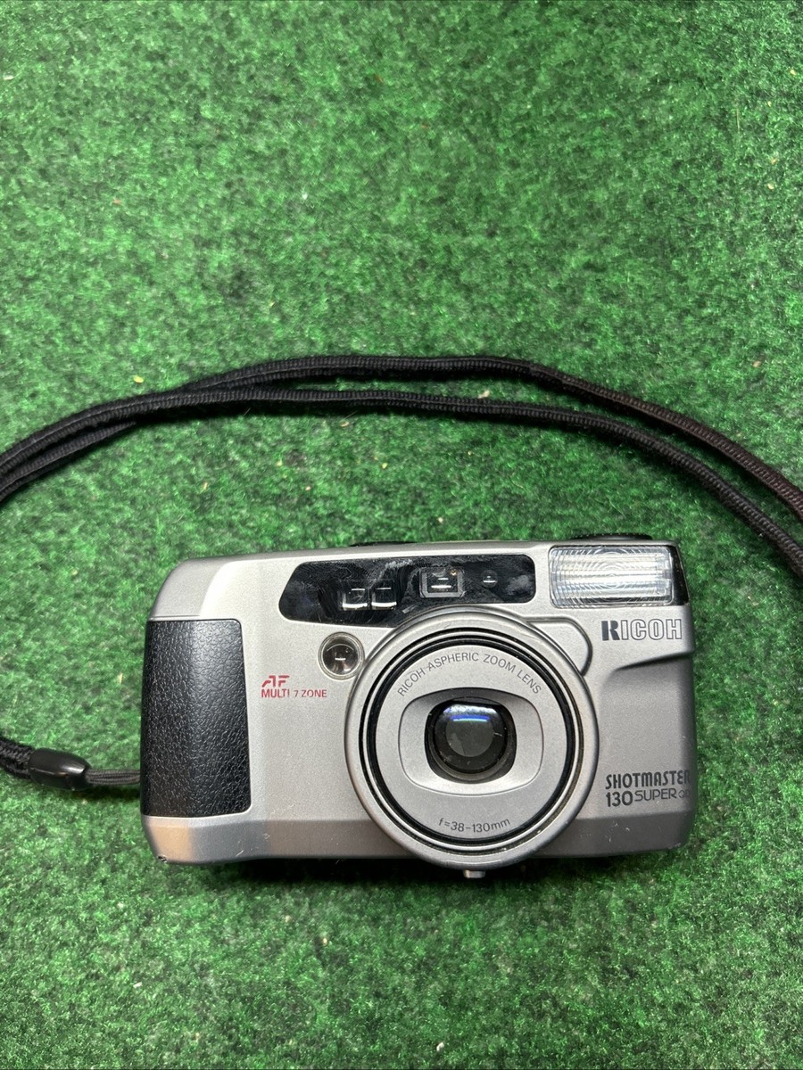 Near Mint】Ricoh Myport 330 SF Silver 38-130mm Point & Shoot 35mm