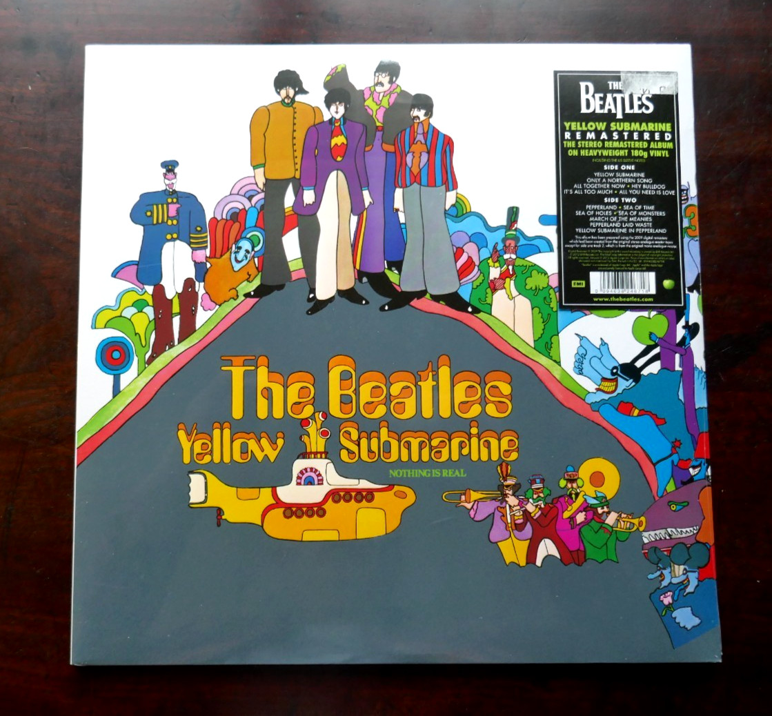 THE BEATLES ' YELLOW SUBMARINE ' PCS 7070 - REMASTERED LP STEREO - 2012 - SEALED