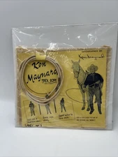 Vintage 1940's Ken Maynard Trick Rope in Original Cellophane Package “NOS”