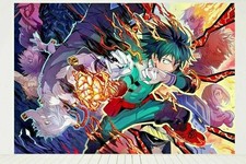 7x5 ft. My Hero Academia Anime Photo Backdrop...