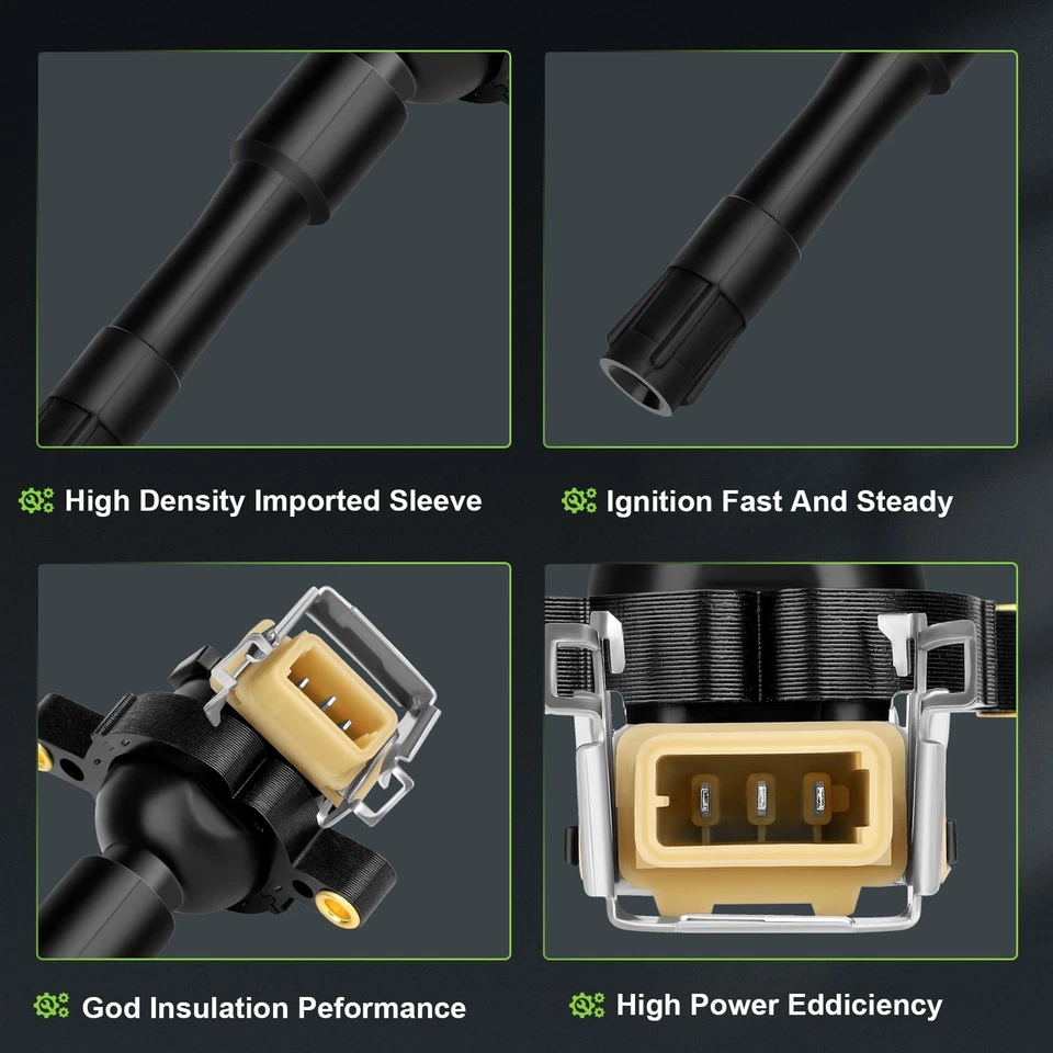 6 For 2001-2002 BMW 325Ci 2.5L L6 Ignition Coil UF300 - Image 4 of 4