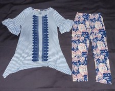 One Step Up - Ensemble tunique haut et legging fille 2 pièces taille 7/8