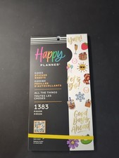Happy Planner All The Things Icons 1383 Value Pack Stickers 30 Sheets New Unused