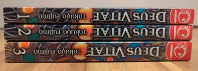 Deus Vitae Volume 1-3 - Komplett! - Manga - TOKYOPOP - Takuya Fujima - Englisch!