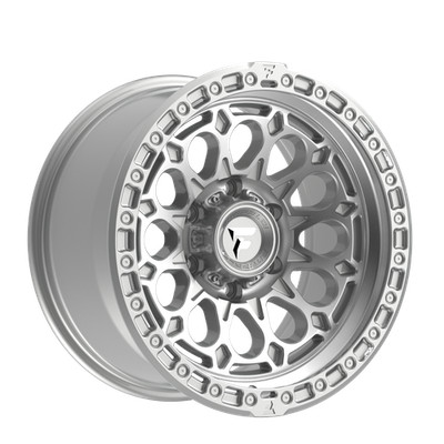 Fittipaldi Off Road FT101 20x9 8x6.5 18mm Silver/Machined FT101-20908165P18MS