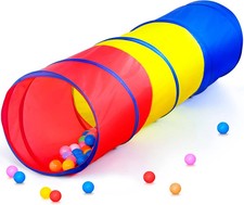 Pop Up Play Tunnel Tent For Toddlers Babies And Dogs Indoor Outdoor Kids Toy Set
